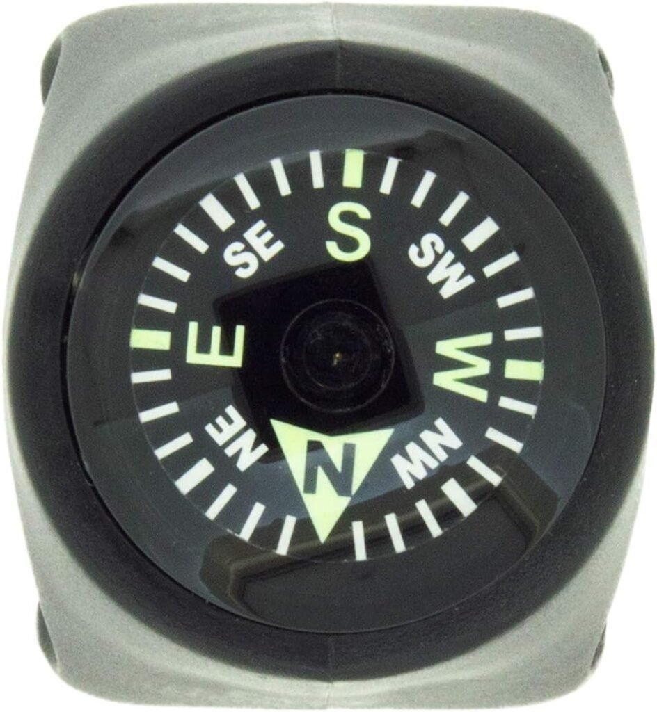 Sun Company Clip-On Compass for Bikes | Handlebar Compass for Bicycle, Motorcycle, ATV, or Snowmobile